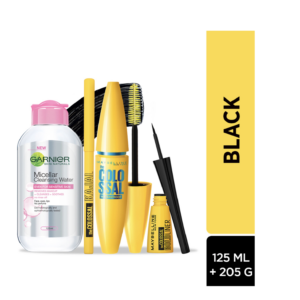 maybelline new york call me colossal bold eye kit (black, 242 g)