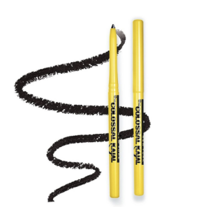 maybelline new york colossal kajal pack of 2, intense colour, waterproof, long lasting 24hrs stay (deep black, 0.7 g)